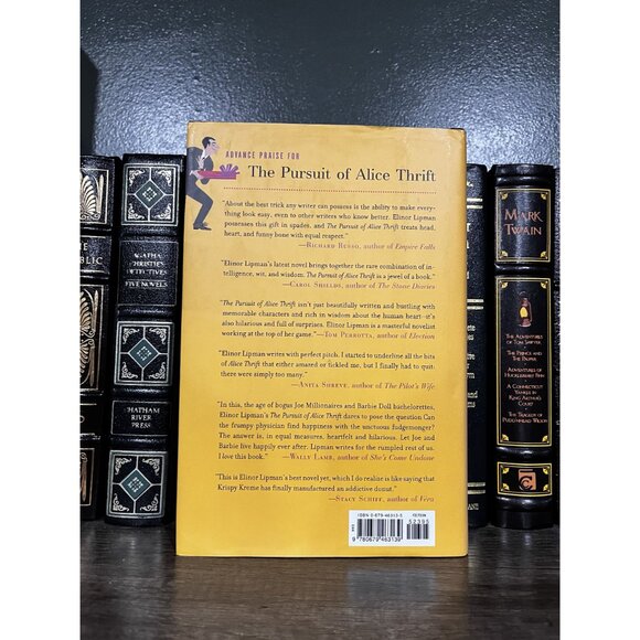 The Pursuit Of Alice Thrift By Elinor Lipman Hardcover Novel Random House 2003 - Picture 3 of 4